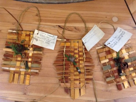 Cedar Mat Wall-Hanging Project with M elinda West