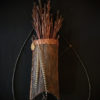 Cedar bark, Roots, and paper, Plum Limb, Iris Pods, Feathers